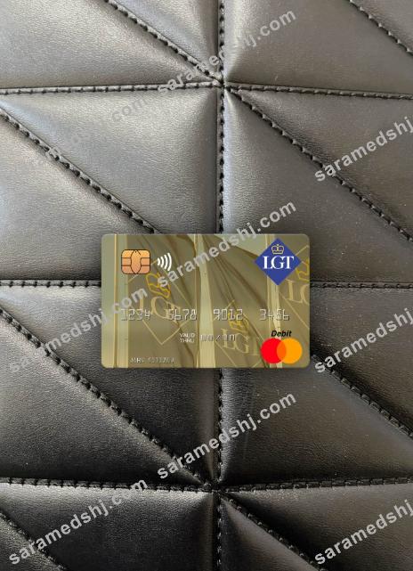 Liechtenstein LGT Bank mastercard photolookfront